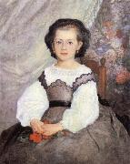 Pierre-Auguste Renoir Mademoiselle Romaine Lacaux USA oil painting artist